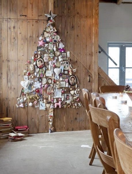 Ideias para fazer Árvores de Natal baratas, diferentes e criativas |  Carniato Blog